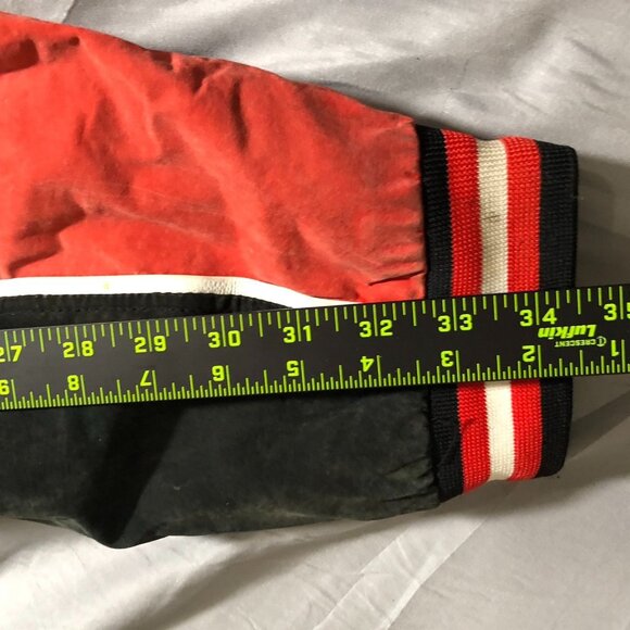 Vintage Chevrolet Racing Bomber Jacket Size XXL Black Full Zip Quilted Retro Y2K - Picture 5 of 16